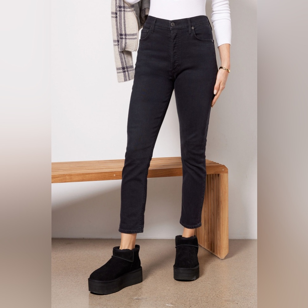 AGOLDE Nico‎ High Rise Slim Black Size 26